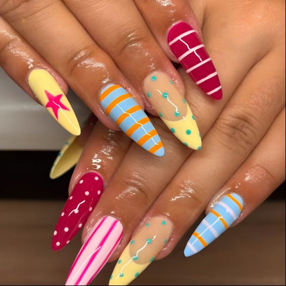 Artificial Nails In Creative Design Stornfield