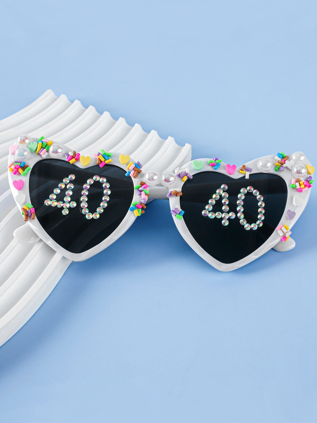 Decorative Celebration Heart-Shaped Sunglasses Stornfield