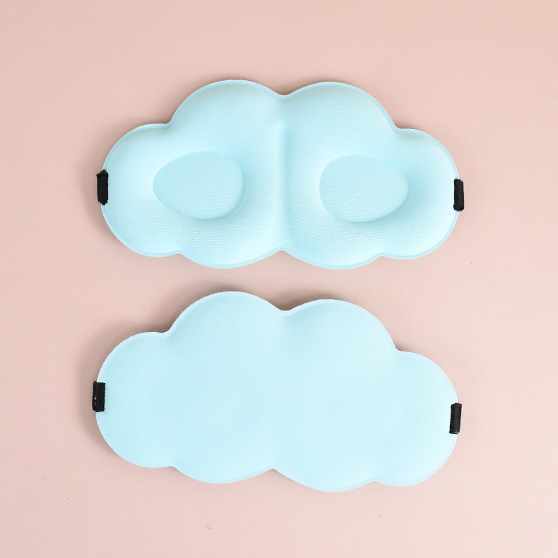 Women's cute cloud sleep mask made of memory foam with ergonomic padding and adjustable elastic band Stornfield