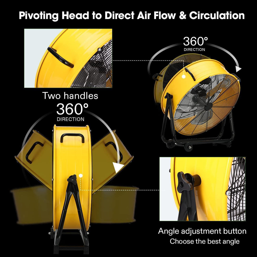 Heavy-Duty Portable Worksite Fan Stornfield