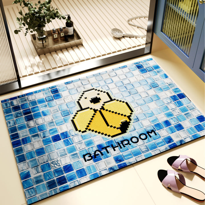 Cute Penguin-Themed Doormat