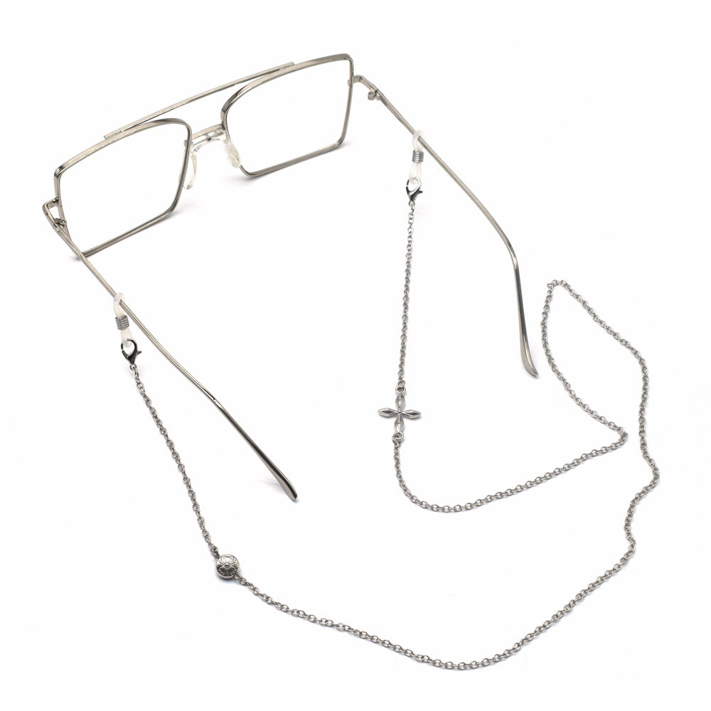 Premium Silver Layered Eyewear Chain Stornfield