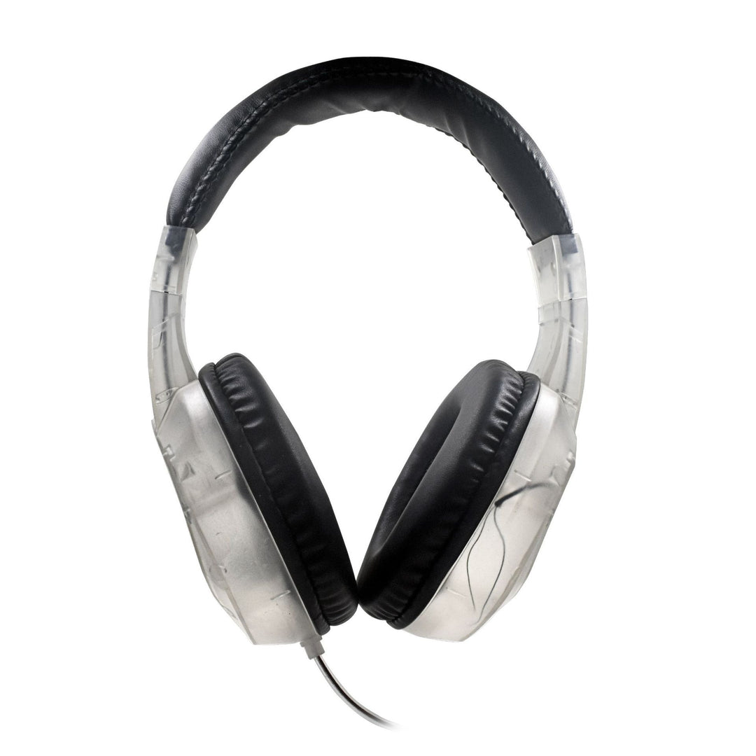 Clear Oversized Over-Ear Headphones Stornfield