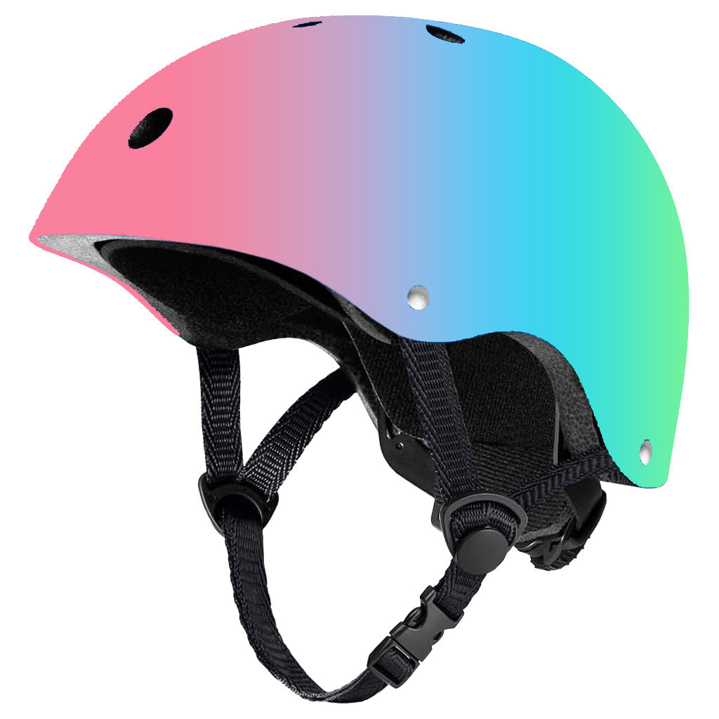 multi sport protective skate and cycling helmet with EPS impact foam and adjustable chin strap Stornfield