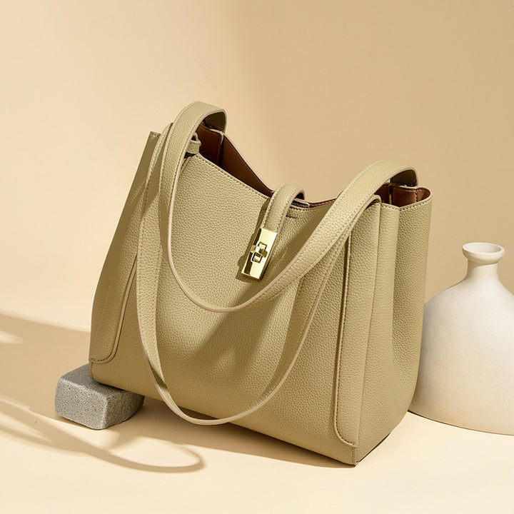 Elegant Structured Shoulder Tote Stornfield