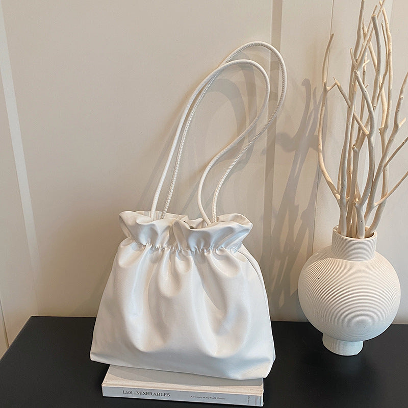 Functional Drawstring Handbag