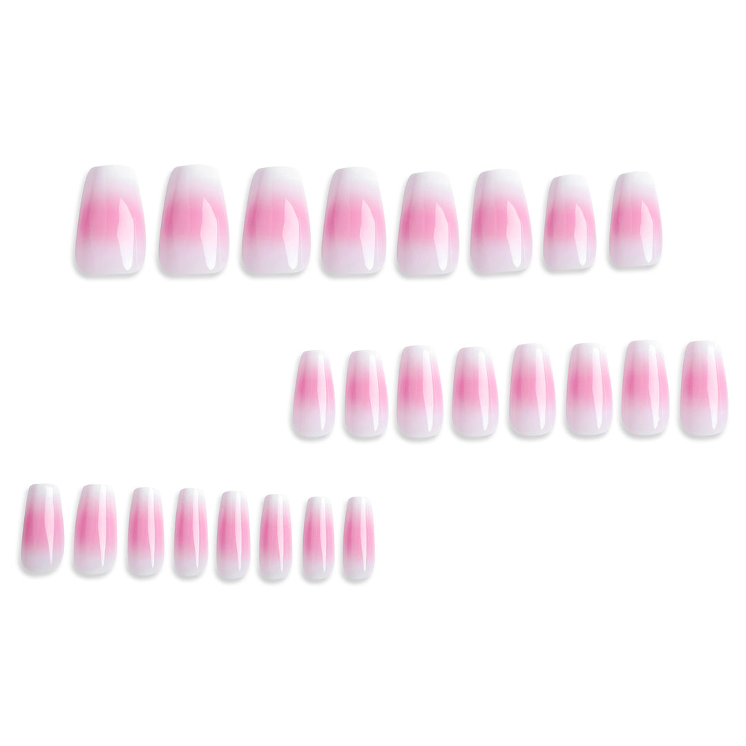 Artful Nail Extensions with Delicate Ombre Effect Stornfield