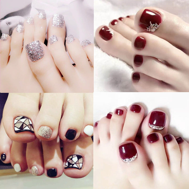 Elegant artificial nails with decorative accents Stornfield