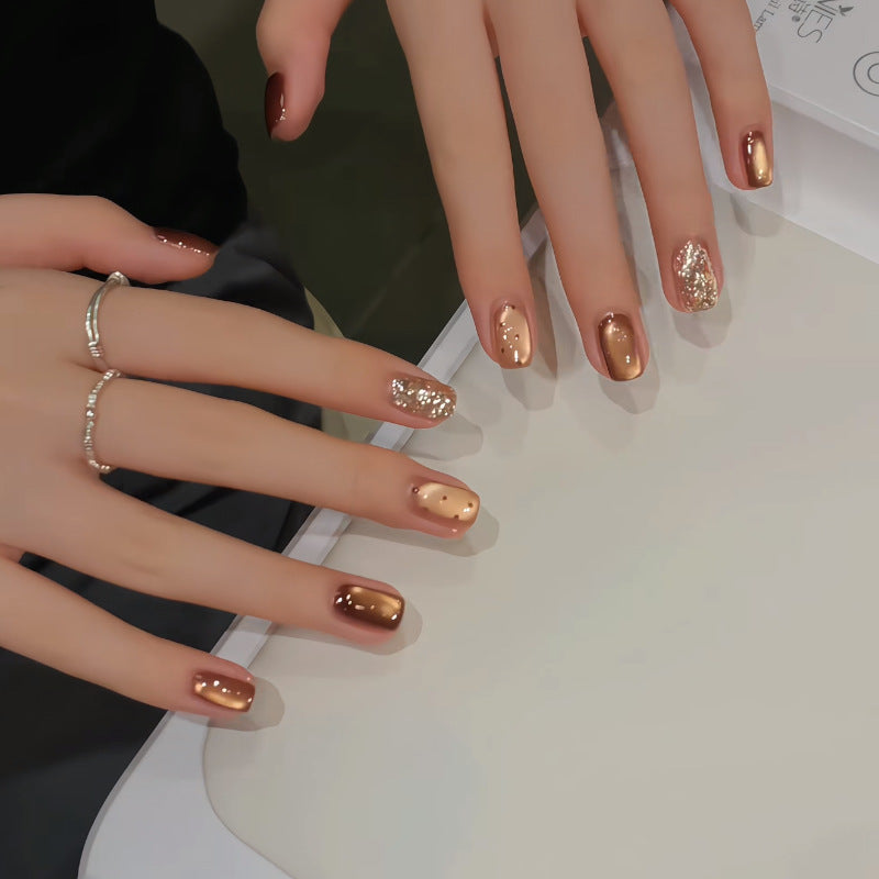 Artistic Heart Pattern Nail Art Extensions Stornfield