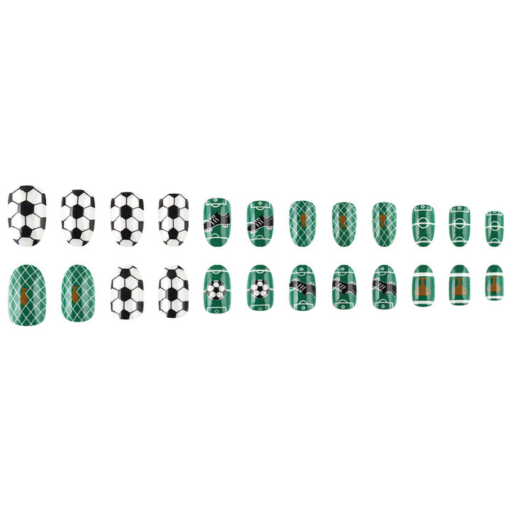 Themed Soccer Nail Art Set Stornfield