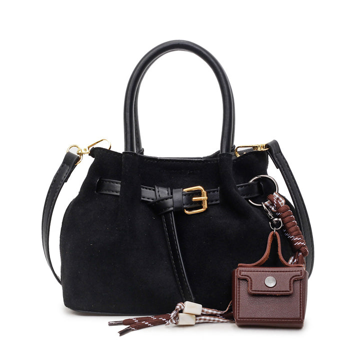 Elegant Suede Handheld Bag Stornfield
