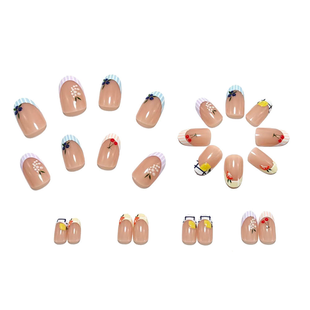 Creative nail art with colorful floral design Stornfield