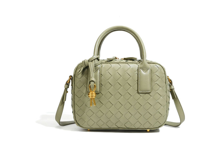 Textured Leather Boutique Handbag Stornfield