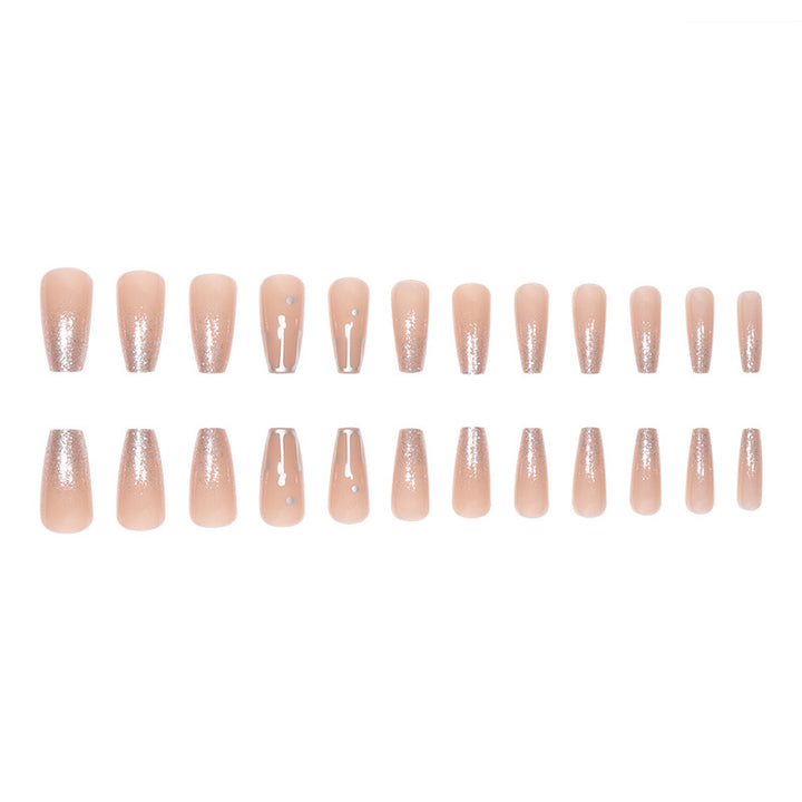 Glamorous Glitter Gradient Stiletto Nails Stornfield