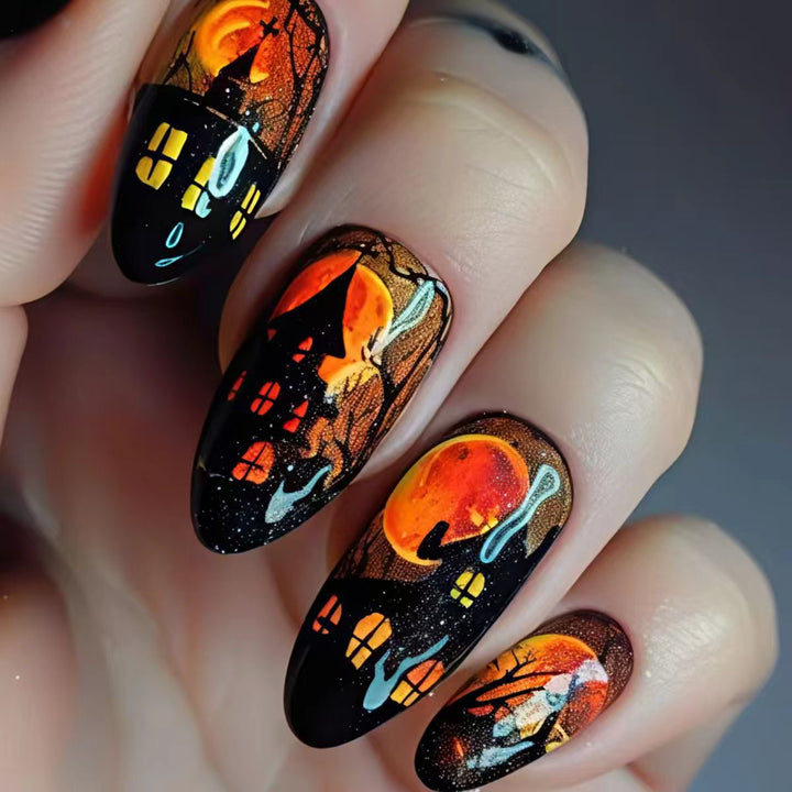 Art Nails in Creative Halloween Design Stornfield