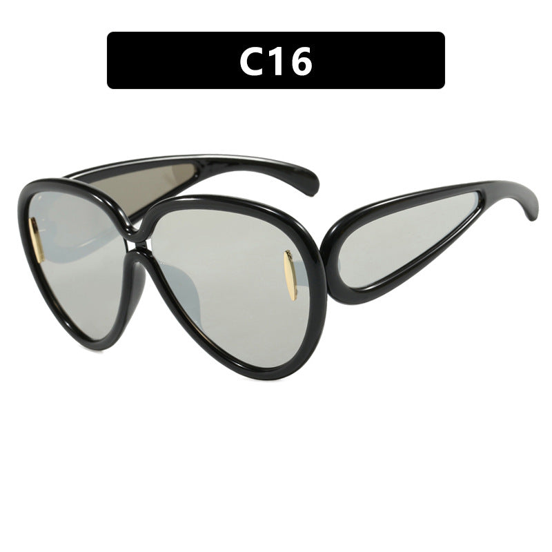 Women extravagant sunglasses in creative design Stornfield