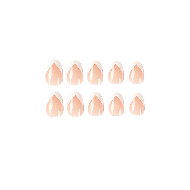 Elegant Artificial Nails with French Tip Stornfield