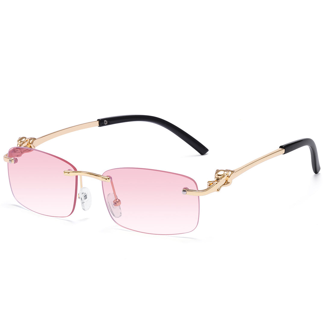 Women's elegant sunglasses with intricately designed metal frame Stornfield