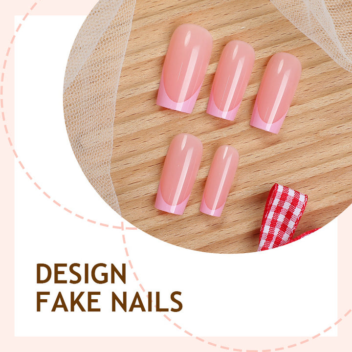 Artificial nail set with French tips Stornfield