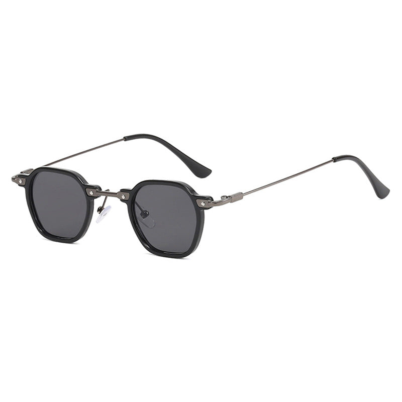 Ladies stylish sunglasses with unique hexagonal shape and sturdy frame Stornfield