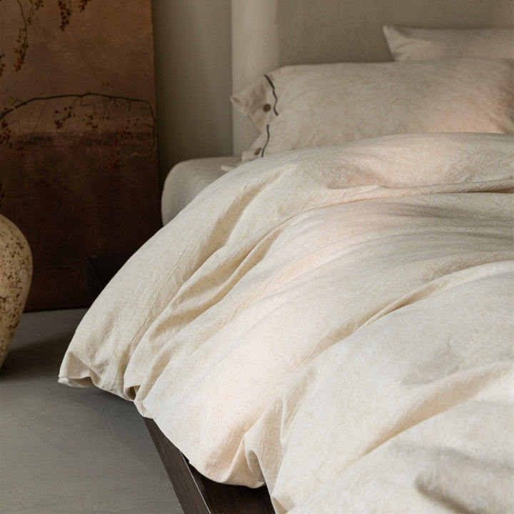 Luxury Washed Linen-Cotton Duvet Cover Set