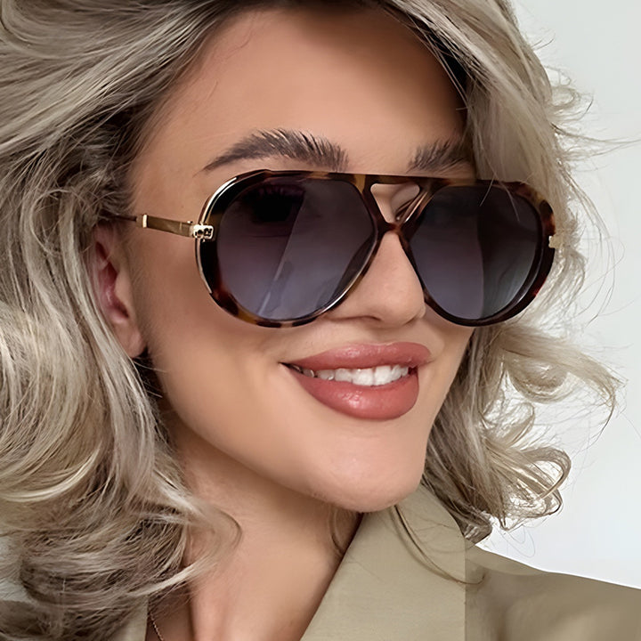 Women's fashionable sunglasses in elegant pilot style Stornfield
