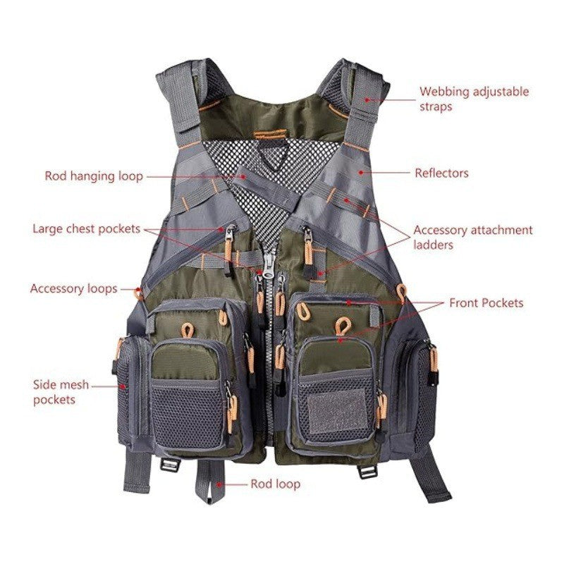 Tactical Fishing Utility Vest Stornfield