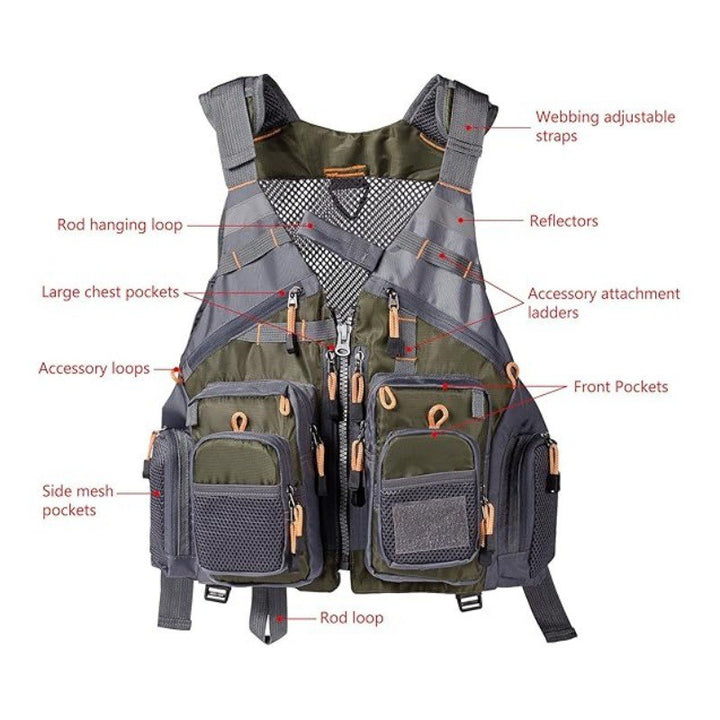 Tactical Fishing Utility Vest Stornfield