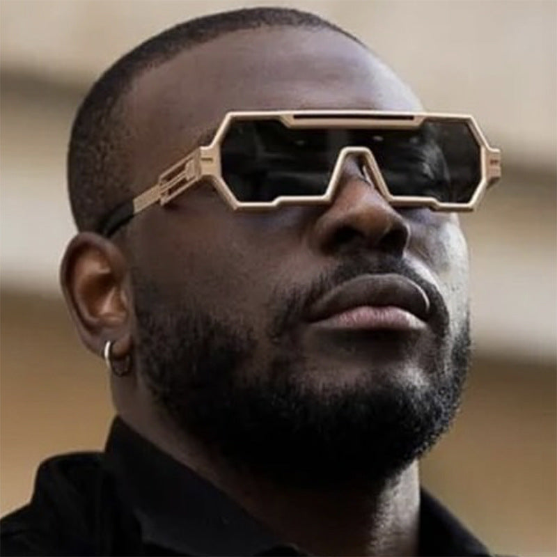 Women's futuristic sunglasses in striking hexagon design Stornfield