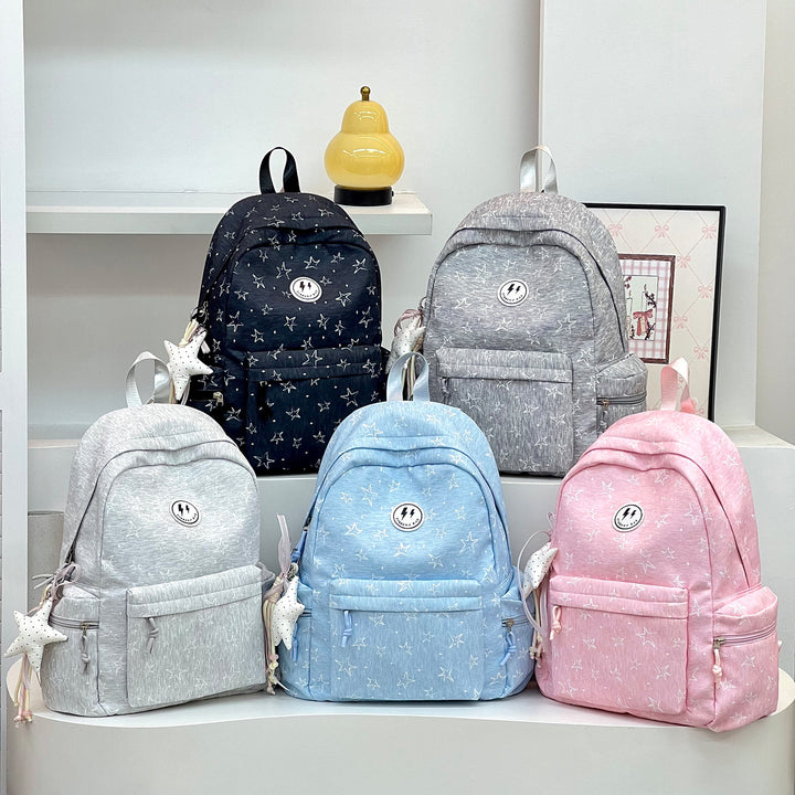 Fun Star-Accent Casual Backpack Stornfield