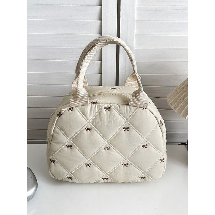 WoQuilted Bow Detail Handbag Stornfield