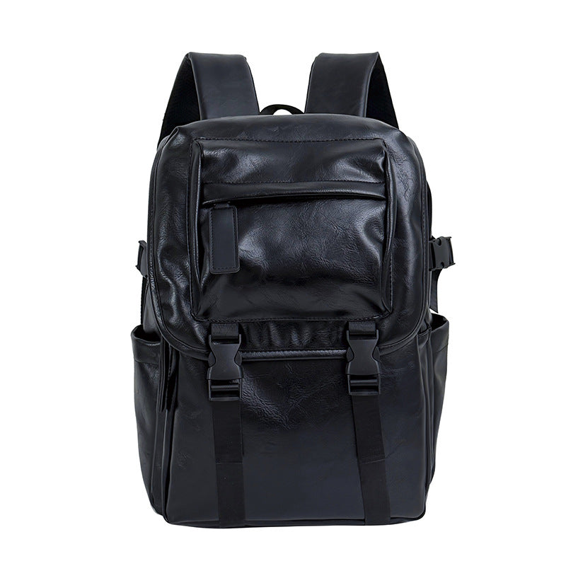 Structured Leather Backpack Stornfield