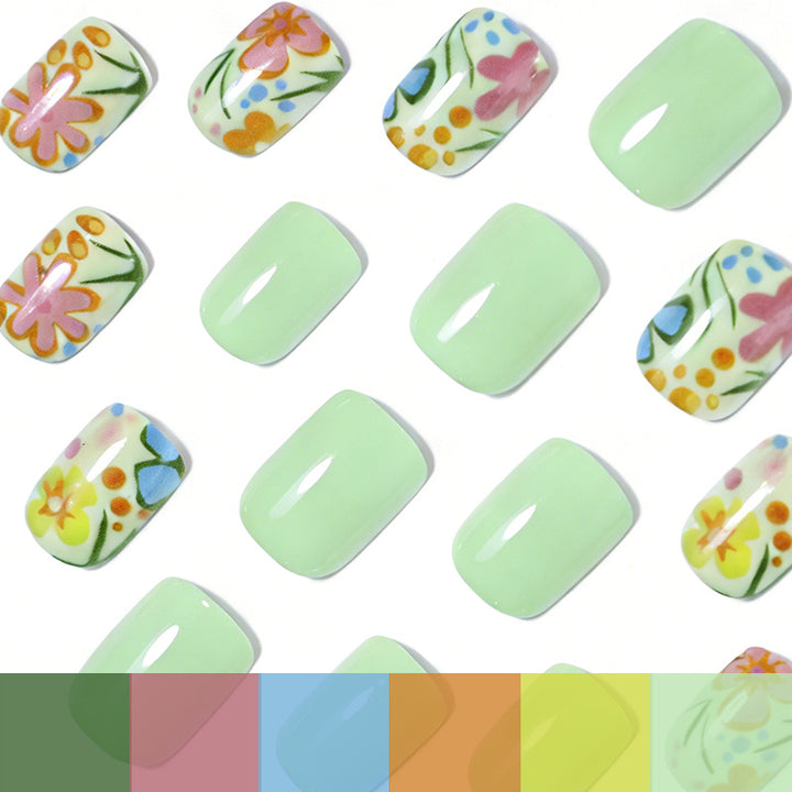 Floral Artistry Nail Design Stornfield