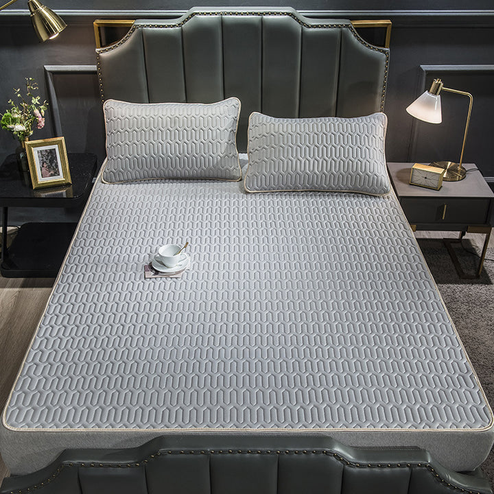 Contemporary Quilted Bedspread Set Stornfield