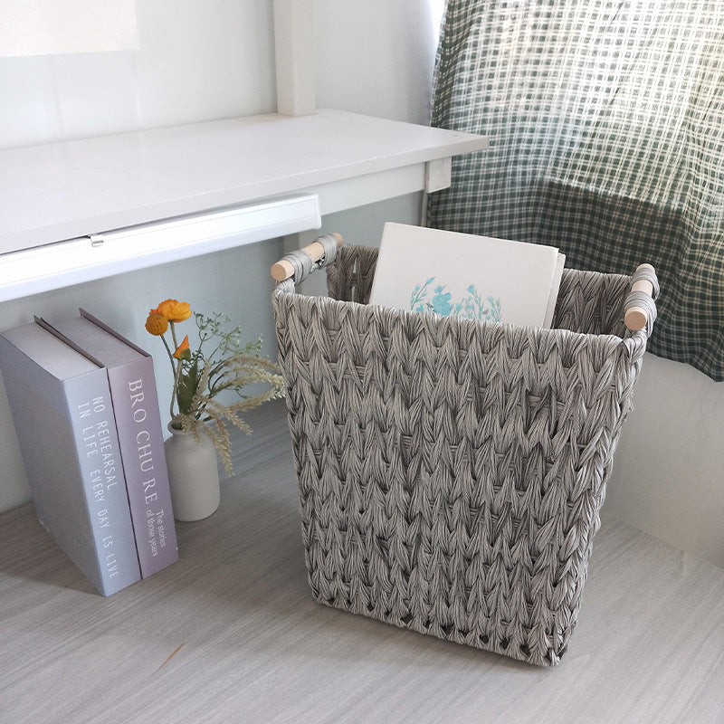 Decorative Woven Storage Bin Stornfield
