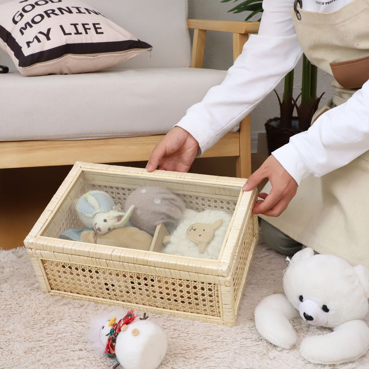 Decorative Woven Storage Box Set Stornfield