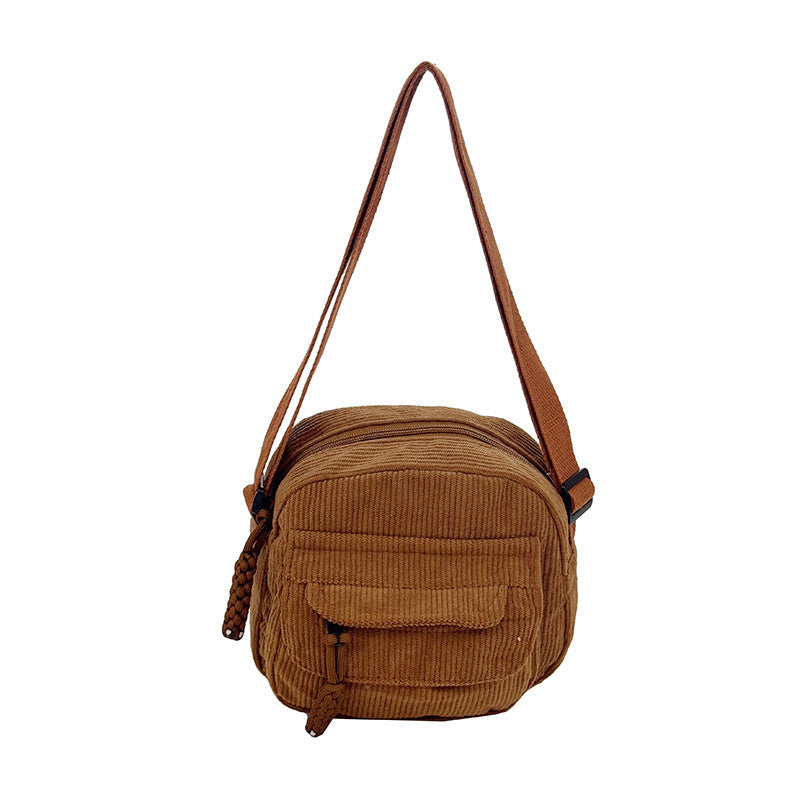 Compact Corduroy Crossbody Bag Stornfield