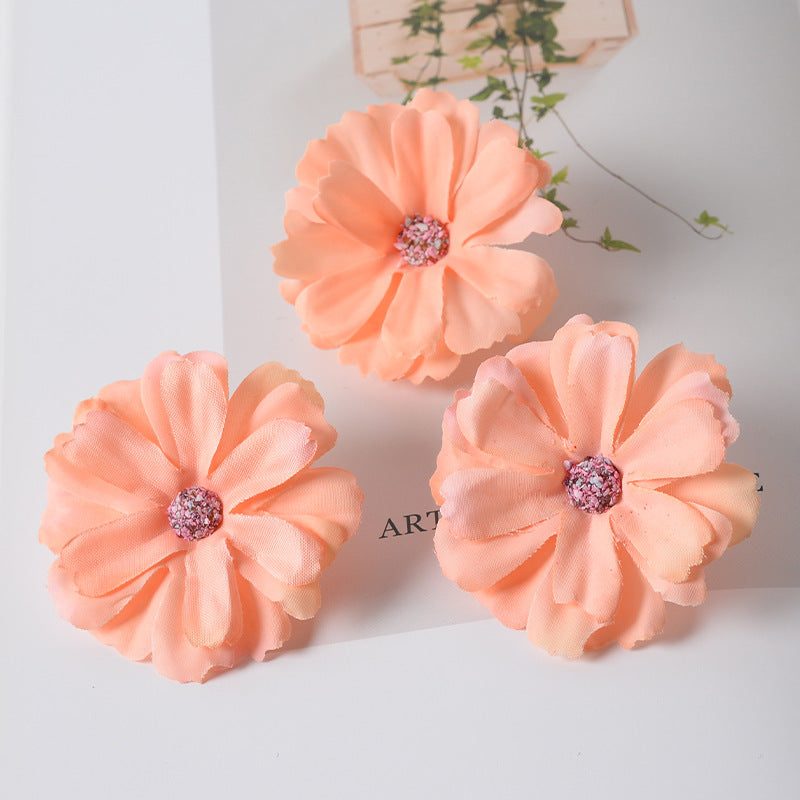 Elegant Fabric Flower Hair Clip