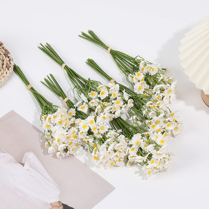 Realistic Artificial Daisy Bouquet