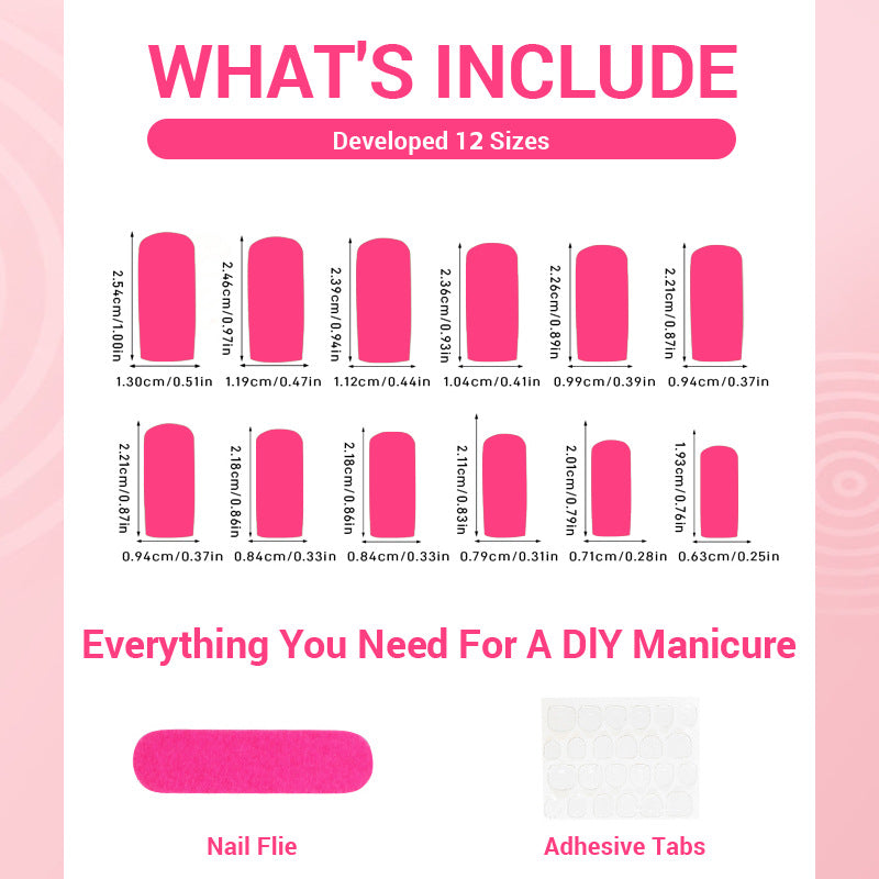 Artistic Press-On Nail Set with Floral Embellishments