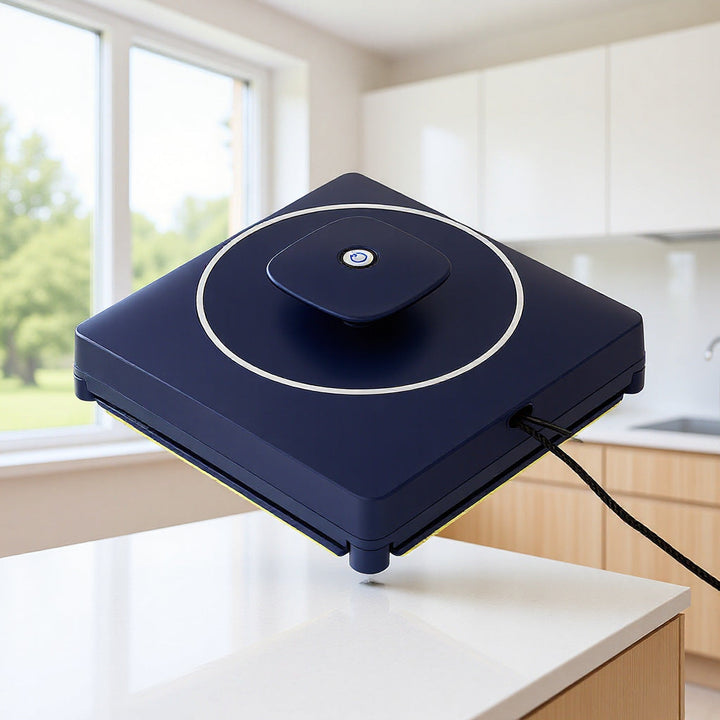 smart automatic robotic window cleaner with integrated spray and precision squeegee Stornfield