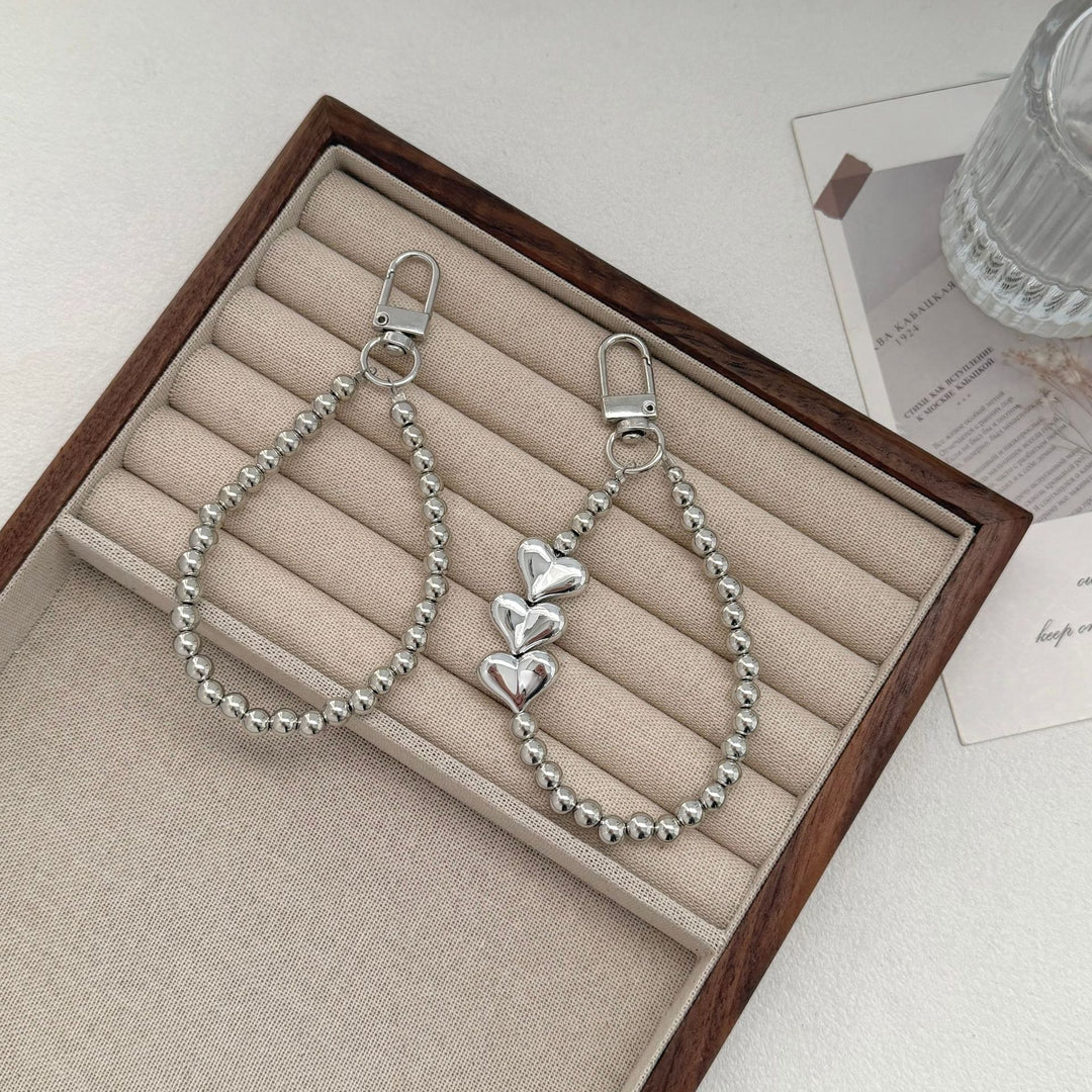Heart-Inspired Charm Keychain Stornfield