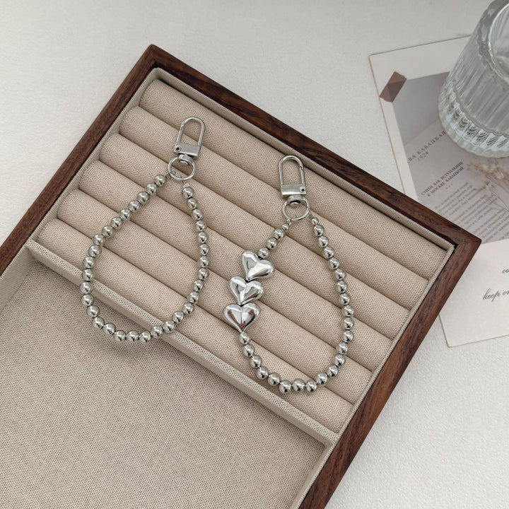 Heart-Inspired Charm Keychain Stornfield