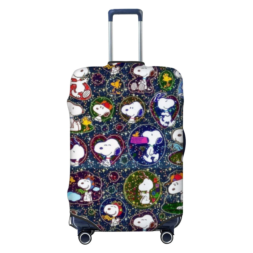 Ladies nan elastic suitcase cover with motif print, water-repellent and tear-resistant, with handle and telescopic opening Stornfield