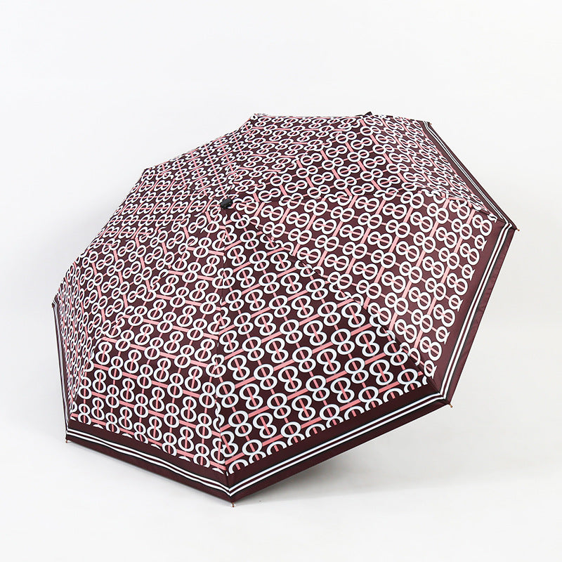 Ladies elegant umbrella with exclusive pattern Stornfield