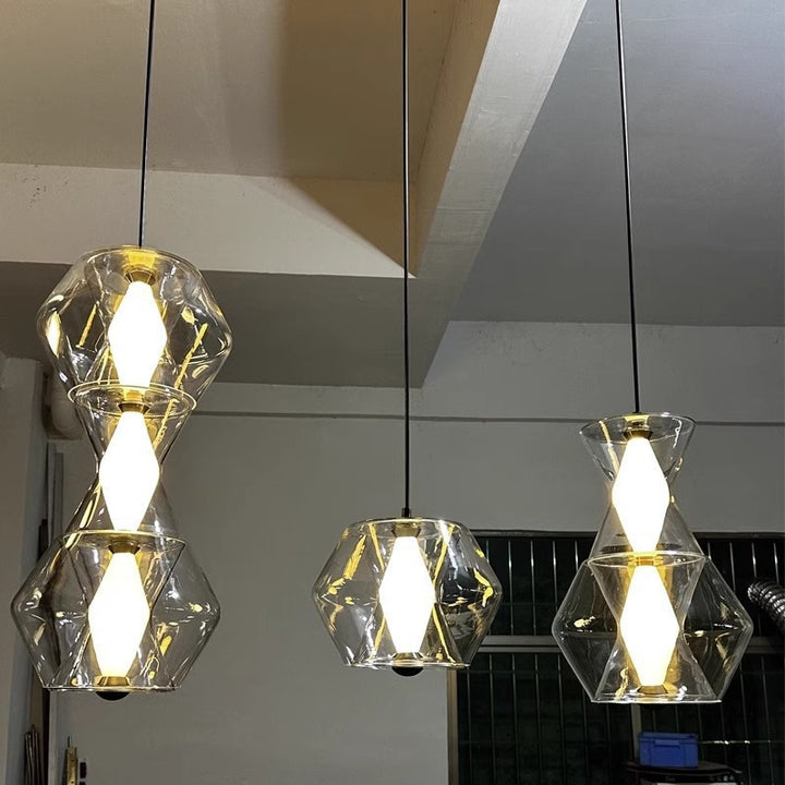 Artistic Glass Pendant Light