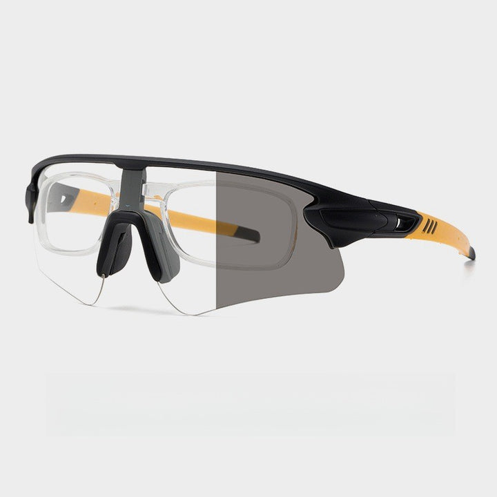 Unisex sporty high-performance sunglasses with aerodynamic design and adjustable nose pad Stornfield
