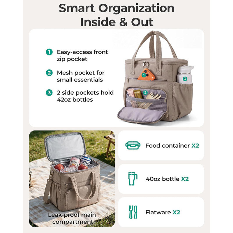 Insulated Multi-Functional Lunch Tote Stornfield