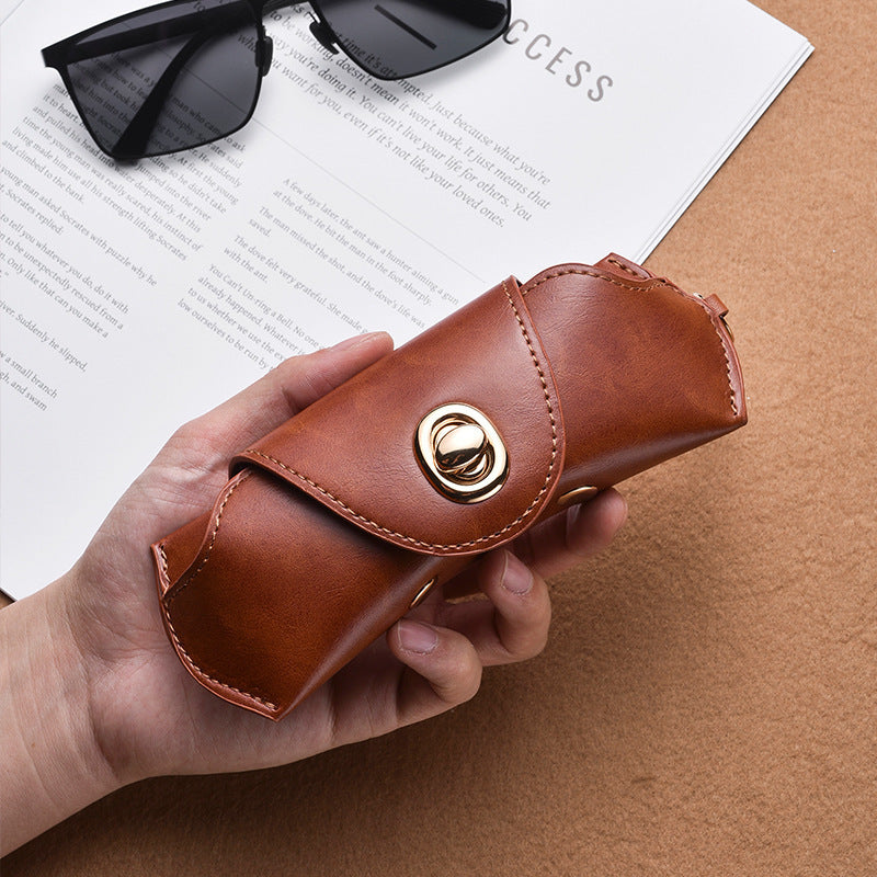 Elegant Leather Sunglasses Case Stornfield