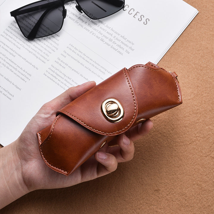 Elegant Leather Sunglasses Case Stornfield